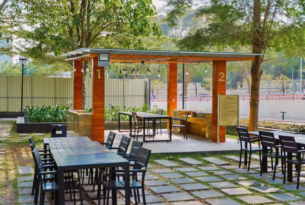 Khu nướng BBQ Vinhomes Golden River