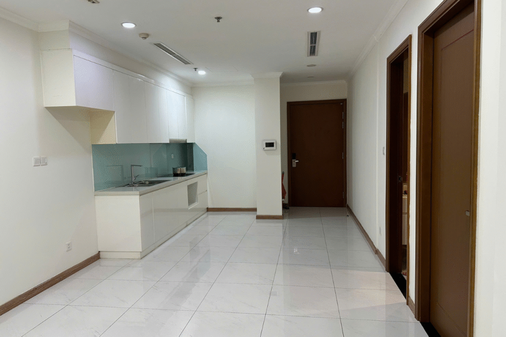 Cho thuê căn hộ 1 phòng ngủ toà Landmark 2 nội thất cơ bản