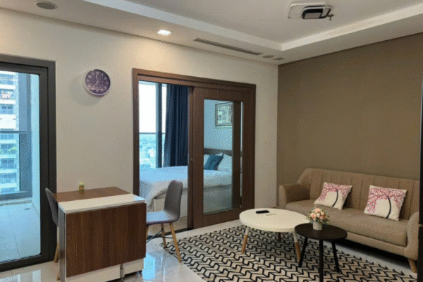 Bán căn hộ 1 phòng ngủ toà Landmark 81 view thành phố