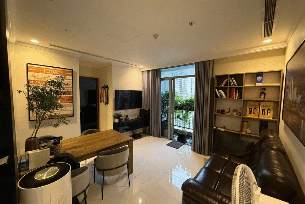 Chính chủ cho thuê căn hộ 1 phòng ngủ Central 3 nội thất huyền bí