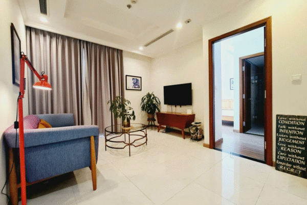 Cho thuê căn hộ 2 phòng ngủ khu Central diện tích lớn 82,1m2