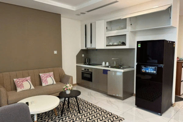 Bán căn hộ 1 phòng ngủ toà Landmark 81 view thành phố