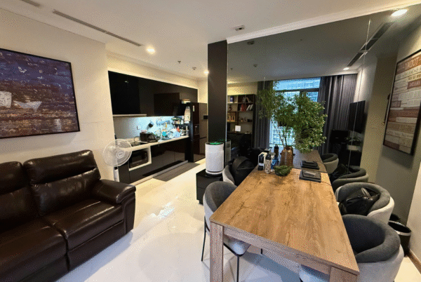 Chính chủ cho thuê căn hộ 1 phòng ngủ Central 3 nội thất huyền bí