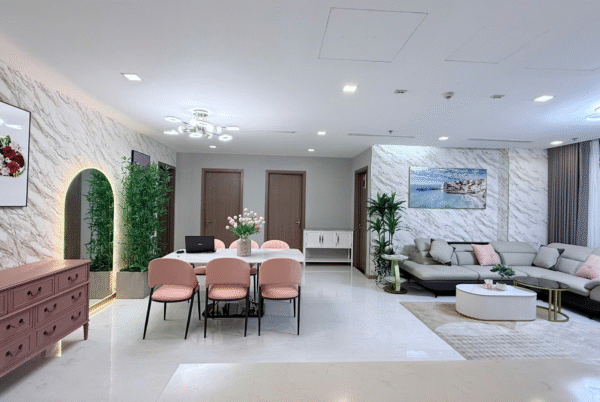 Chính chủ cho thuê căn hộ 4 phòng ngủ Park 2 nội thất xinh yêu hiện đại