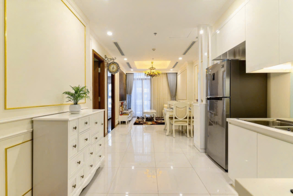 Bán 1 phòng ngủ tầng thấp toà Landmark 53,7m2