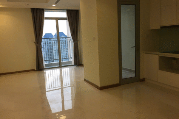 Cho thuê căn hộ nội thất cơ bản Toà Central 3- 3 phòng ngủ diện tích 125,5m2