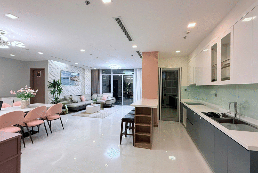 Chính chủ cho thuê căn hộ 4 phòng ngủ Park 2 nội thất xinh yêu hiện đại
