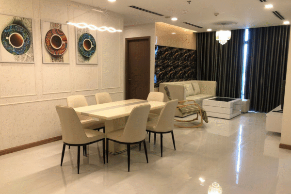 Cho thuê căn hộ 3 phòng ngủ khu Park 1 lầu cao yên tĩnh thoáng mát