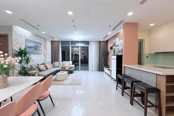 Chính chủ cho thuê căn hộ 4 phòng ngủ Park 2 nội thất xinh yêu hiện đại